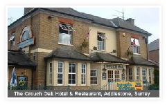 The Crouch Oak bar and hotel, Addlestone, Surrey